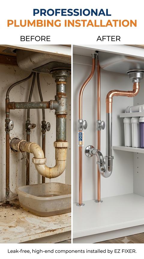 Copper Repipe & Water Filtration