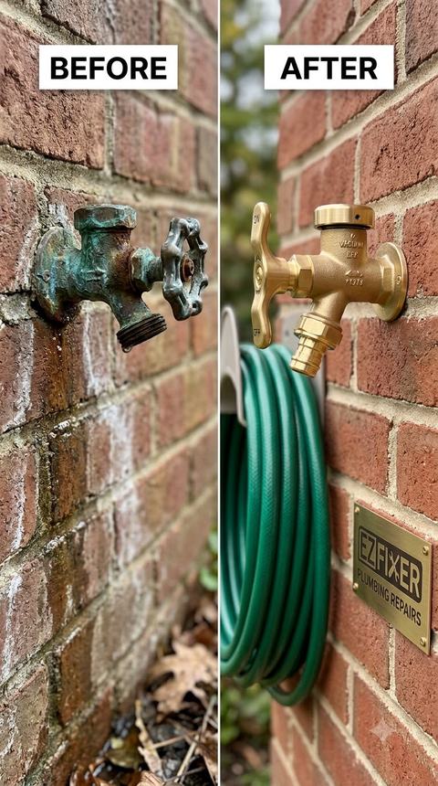 Outdoor Hose Bib Replacement